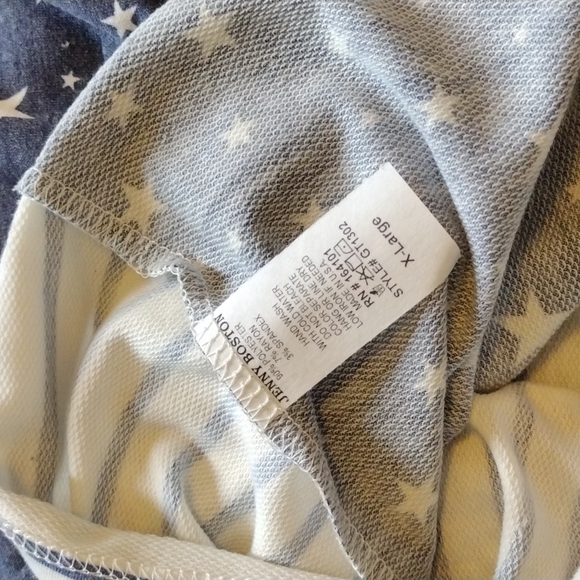 Jenny Boston Stars and Stripes  XL Top - Picture 4 of 4